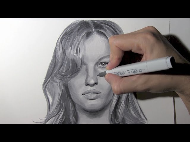 people sketching a permanent hulu markers｜TikTok Search