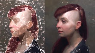 Paint Portraits FASTER using the Alla Prima Method