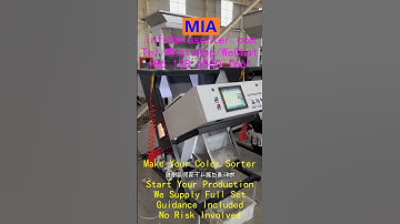 Color Sorter Production Solution and Core Parts Supplier for Manufacturers in Egypt India Brazil UAE