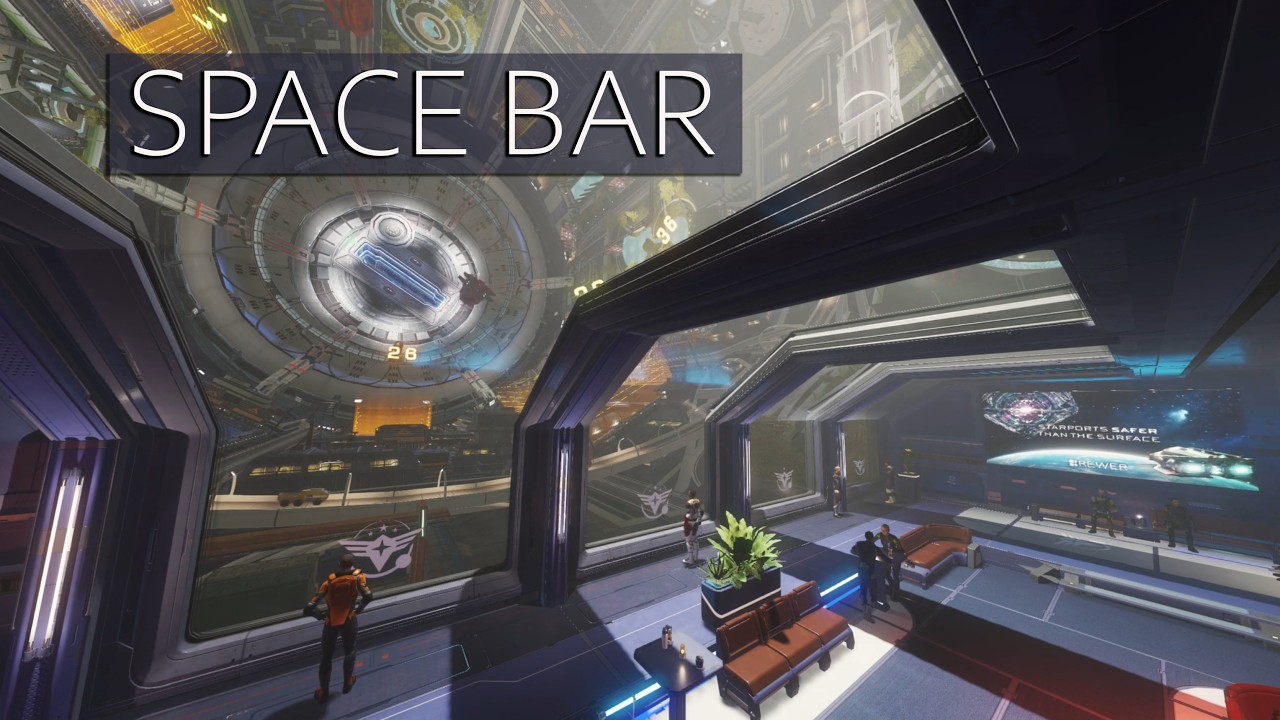 STARPORT AMBIENCE - The Lounge - Elite Dangerous