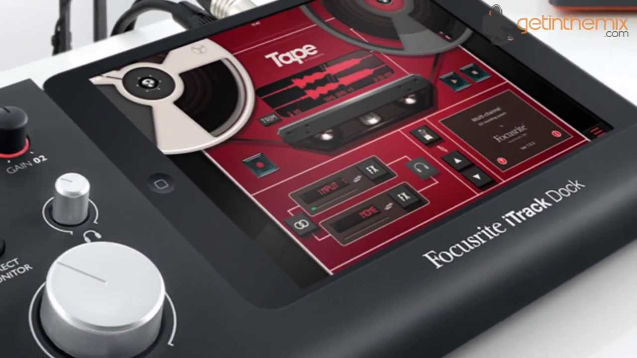 Focusrite iTrack Dock - iPad Recording Interface