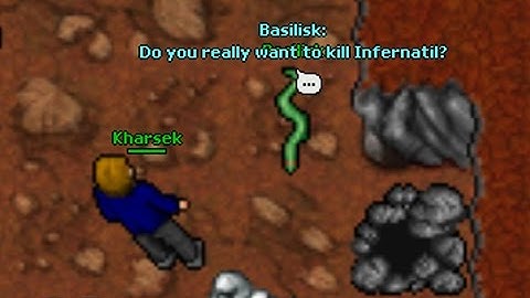 Tibia - Kharsek inside the door LVL 999