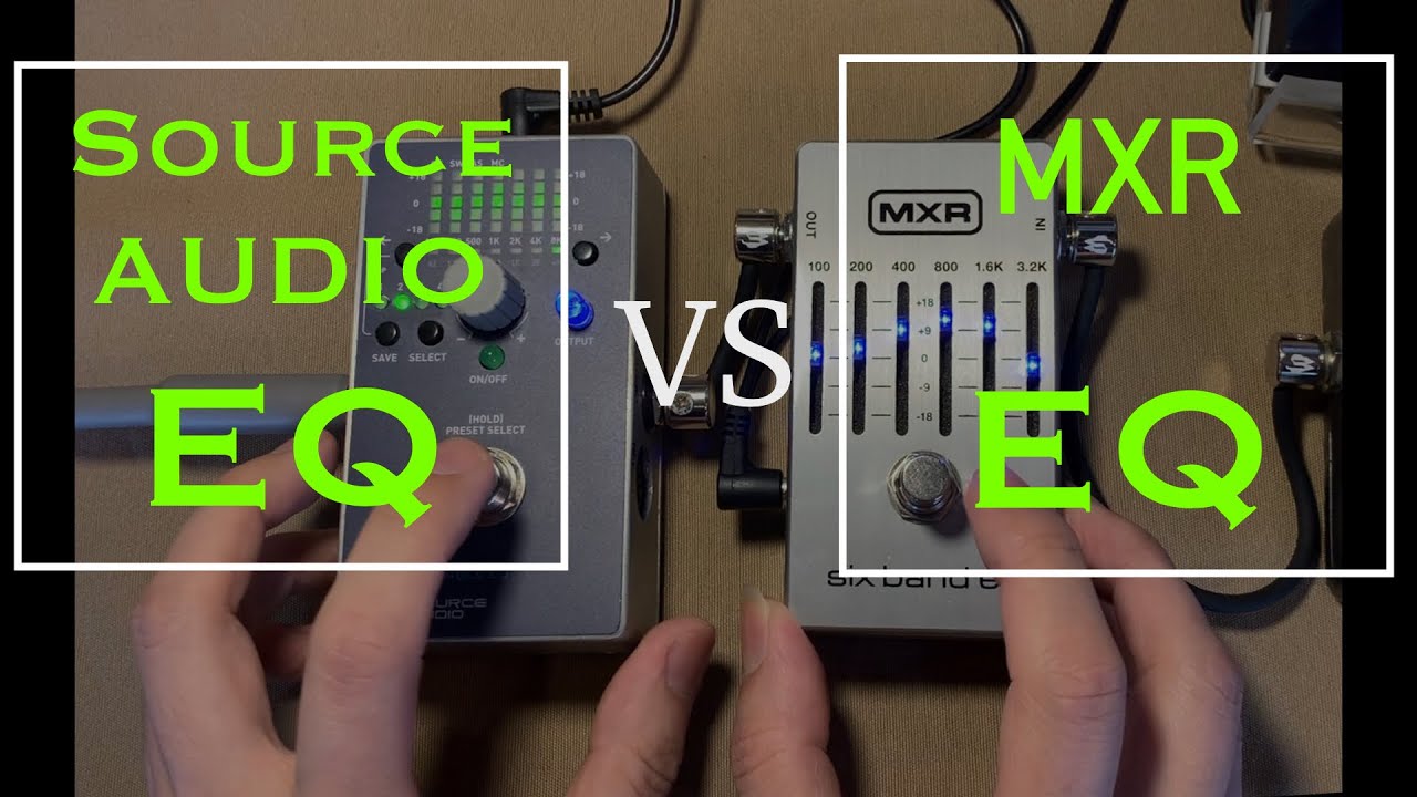 Source audio EQ2 Programmable Equalizer Eq & enhancer effect