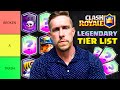 *NEW* Clash Royale Legendary Tier List AFTER Balance Update | June 2022