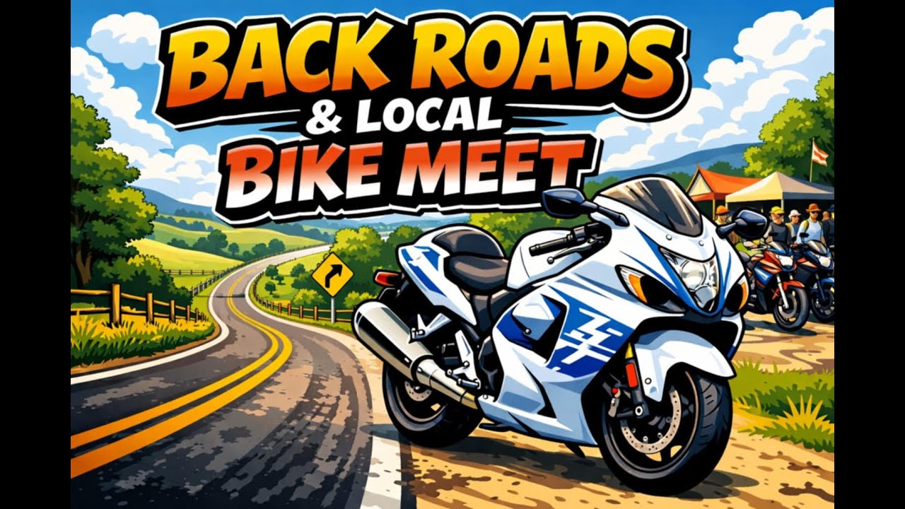 Back Roads and local bike meet