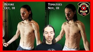 2 month before and after 21 hour daily fast high fat vegan diet