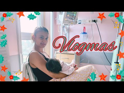 🎄Vlogmas ❄️ საავადმყოფოში 🏥 თოვლის ბაბუა გვესტუმრა🎅