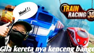 Kereta api super cepat dan keren.   Gameplay | Train racing 3D Seruuuuuuuuuuu! ! ! ! screenshot 5