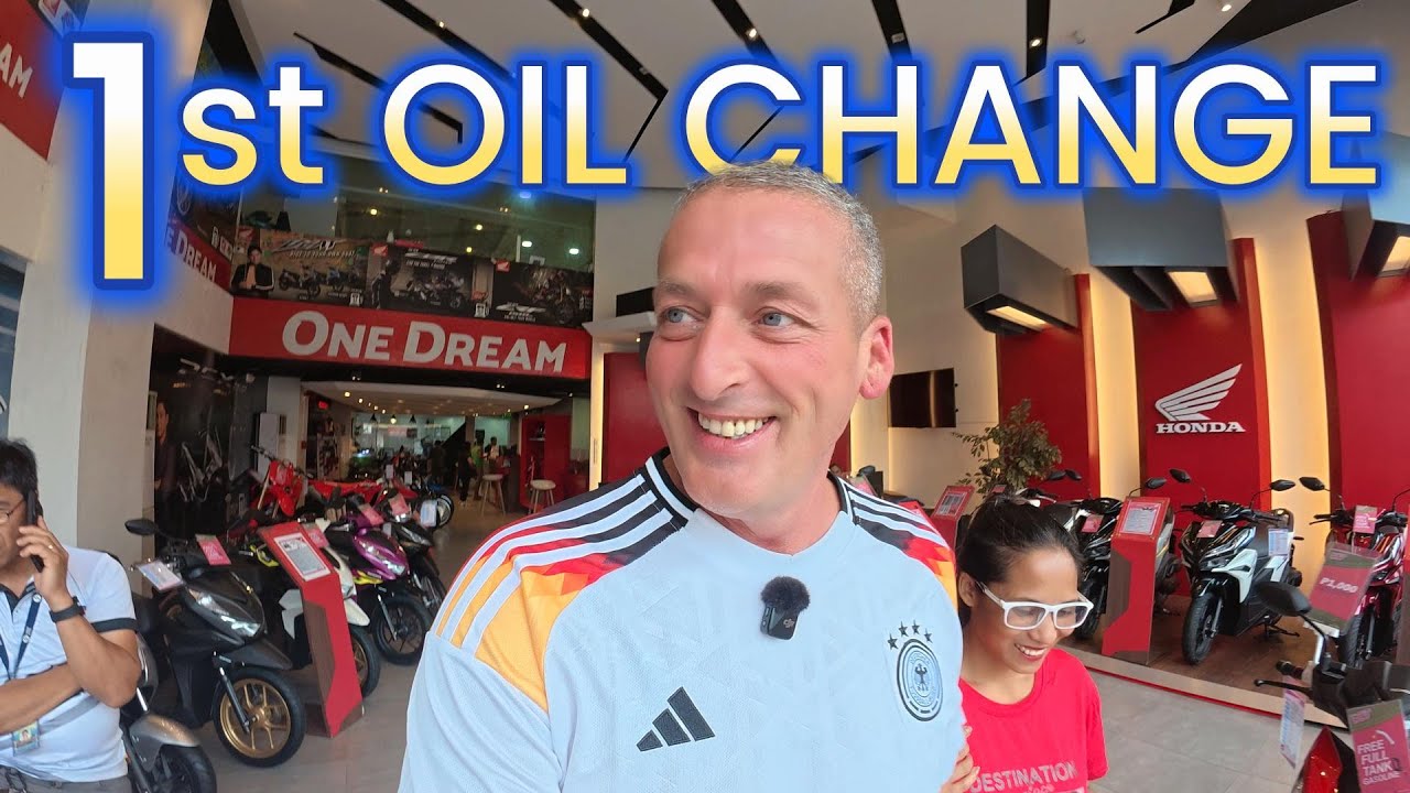 Honda ADV 160 Первый опыт обслуживания на Филиппинах