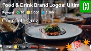 Food & Drink Brand Logos Ultimate Challenge Quiz Answer | HICHApp | Earn in Pound | GK Quiz screenshot 5