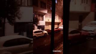 İstanbulda Kar Yağarken Çekilmiş Bir Eski Video