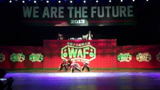 澶星MIX Monkey 齐舞最佳表演奖得主 WAF3 20130612