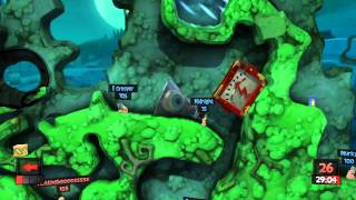 Worms Revolution - Squashed! and Death from Above Guide screenshot 1