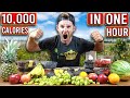 I Tried To Eat 10,000 Calories of Fruit in ONE HOUR!