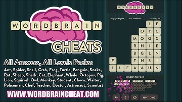 WordBrain Scientist 12 Cheats | WordBrain Cheats | Scientist 12 Answer