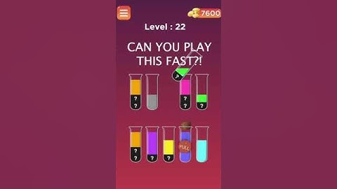 Water Sort Puzzle - Level 22