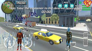 Snow Storm Superhero #10 Taxi Driver - New Job screenshot 5