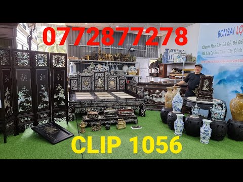Video Clip 1056 (22/10/2022) Đồ Xưa Cũ, Đồ Gỗ Trắc, Gỗ Gõ... - youtube