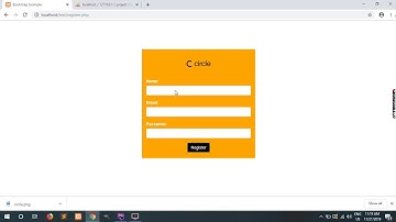 Registration Form Implementation with HTML designing and PHP code -  part 1 Mysql database creation