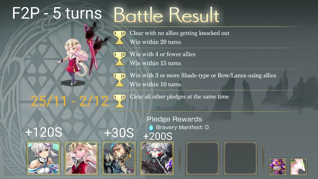 [Another Eden] Alis Geminae - Challenge - w/ Non-gallery characters (25/11 - 2/12)