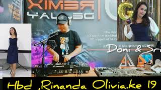 Reza yayank HBD Rinanda Olivia ke 19