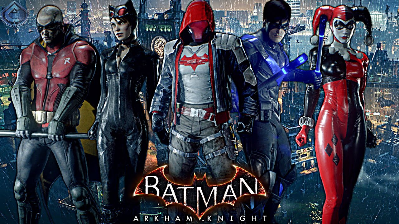 Batman: Arkham Knight - ALL Playable Characters Ranked From WORST to BEST!  - YouTube