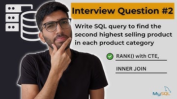 SQL Interview questions | Data Analyst | Part - 2