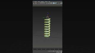 3ds Max Spring Animation Tutorial 🔥 Realistic Motion in Seconds #Shorts