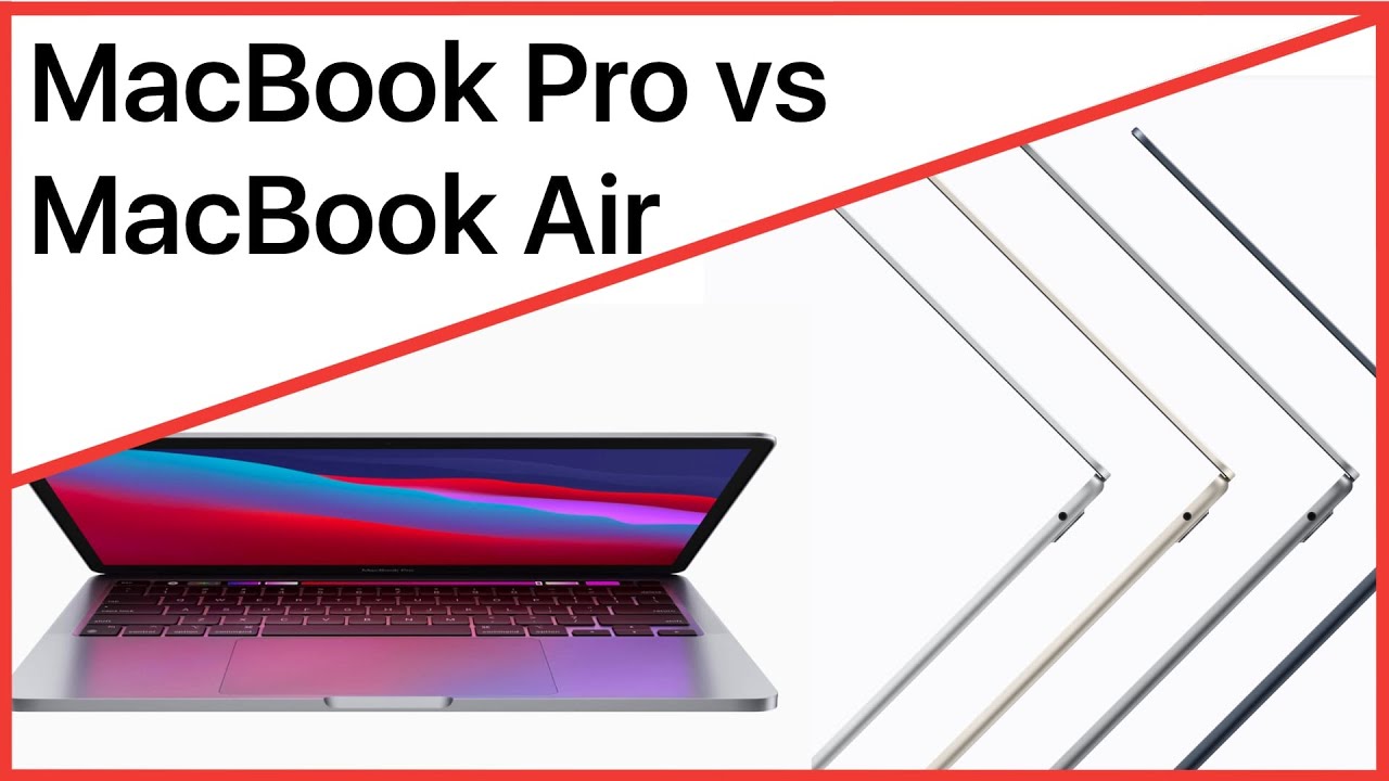 Prestado camino marzo MacBook Air vs MacBook Pro 🔍 Diferencias más allá del Chip M2 - YouTube