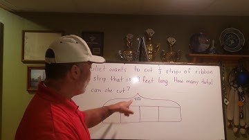 Dividing Whole number by unit fraction word problems