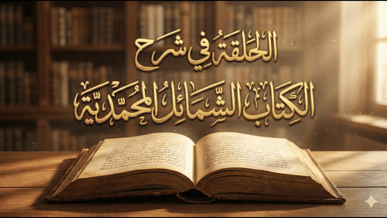 الحلقة الثاتية العشرة في شرح الكتاب الشمائل المحمدية