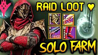 EASY SOLO FARM King's Fall Raid Loot (1 Loadout) Full HUNTER Guide |  Destiny 2