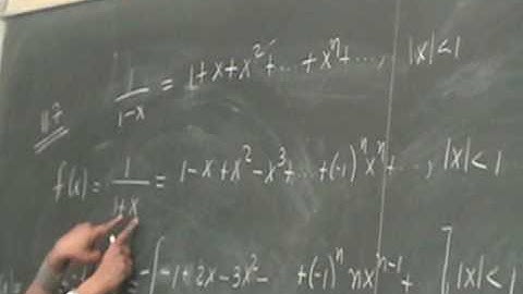 Power Series Representation of Functions Part 2