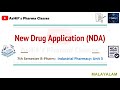 New Drug Application (NDA): Definition, Purpose, Components, Review Process: MALAYALAM