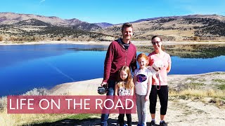 First RV road trip - fixing our RVs bent axel, visiting Lake Tahoe and MN