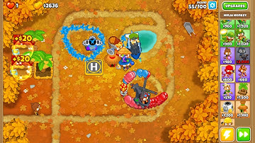 Bloons TD 6 - Impoppable - In the Loop - [No Monkey Knowledge + No Hero]