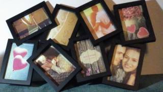 BestBuy Frames 8 Black Puzzle Opening Collage Picture Frame, Fits Standard 4x6 Inch Photos, Perfect