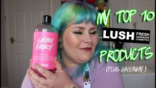 My Top 10 Lush Products | 2k Giveaway!! screenshot 3