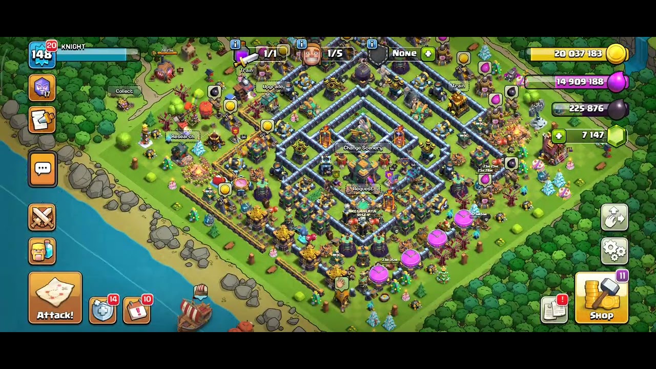 CLASH OF CLAN SNEAKY GOBLIN ATTACK