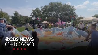 Crowd gathers at Montrose Beach for Solar Fest and to advocate for clean energy