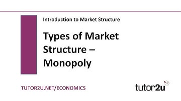 Introduction to Market Structures - Monopoly | Economics Revision