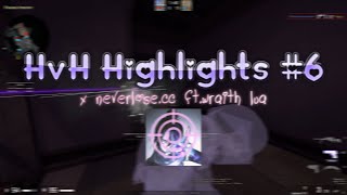 🧛‍♀️VAMP MOOD🧛‍♀️HvH Highlights#6 x neverlose.cc ft.wraith lua