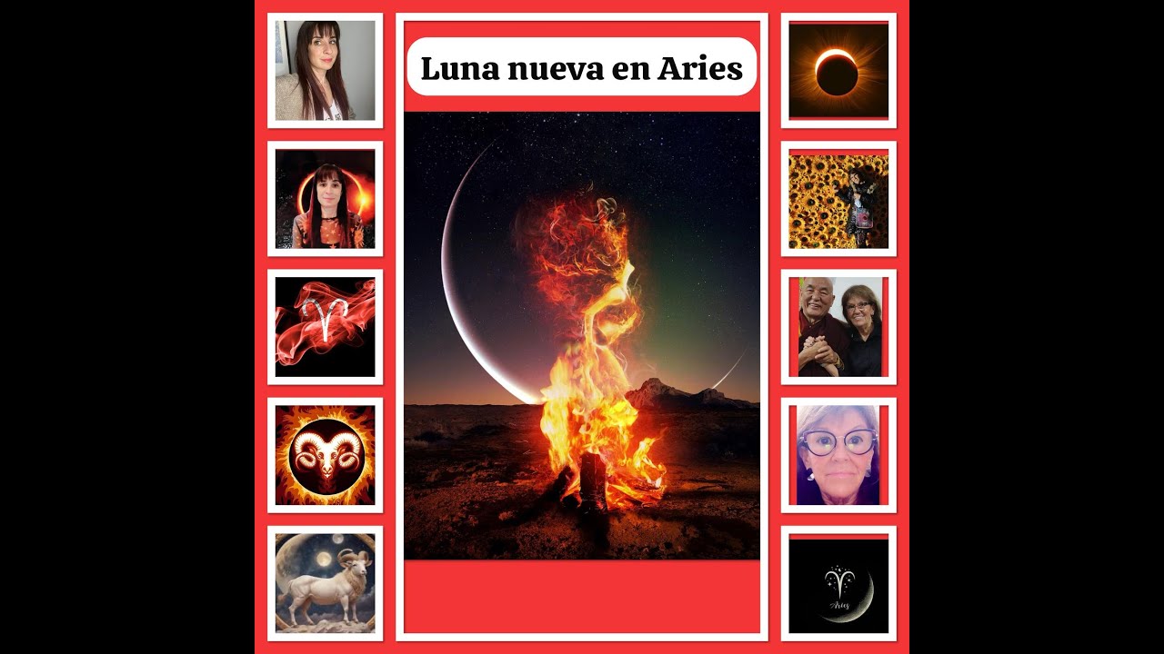 ECLIPSE SOLAR Y LUNA NUEVA EN ARIES 29 DE MARZO - YouTube