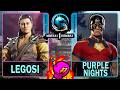 MK1 Legosi (SHANG TSUNG) VS Purple Nights (PEACEMAKER)🥊Mortal Kombat 1🥊4K 60ᶠᵖˢ