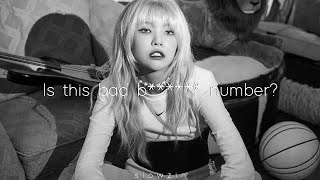 Soyeon - Is This Bad B Number? 𝒔𝒍𝒐𝒘𝒆𝒅 𝒏 𝒓𝒆𝒗𝒆𝒓𝒃