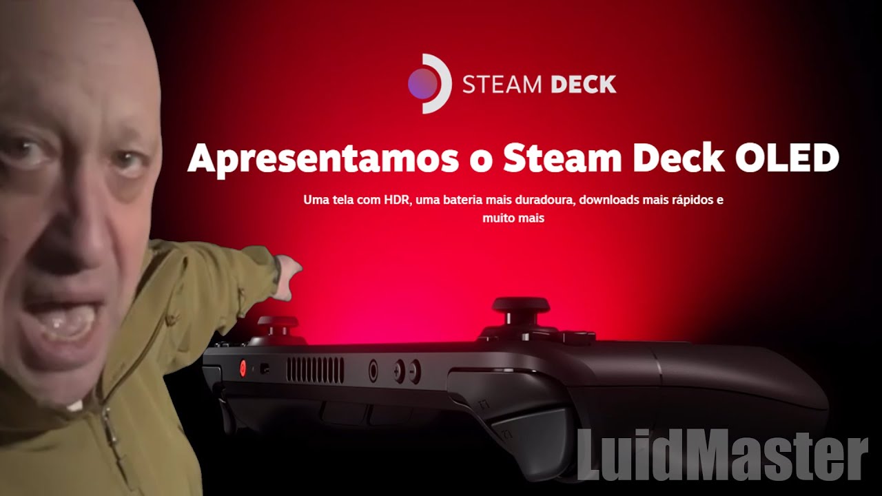 Apresentamos o Steam Deck OLED