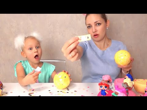 Алисе попалась НЕОБЫЧНАЯ кукла ЛОЛ !!! Еще одна LOL doll которая меняет цвет волос !!!