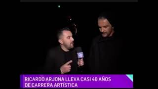 Gordo y la flaca Entrevistó a  Ricardo Arjona en Los Ángeles California