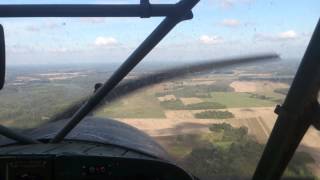 Flying and landing with PZL-104 WILGA. Best birthday present!