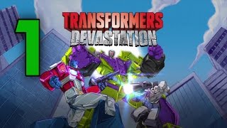 Прохождение Transformers: Devastation #1